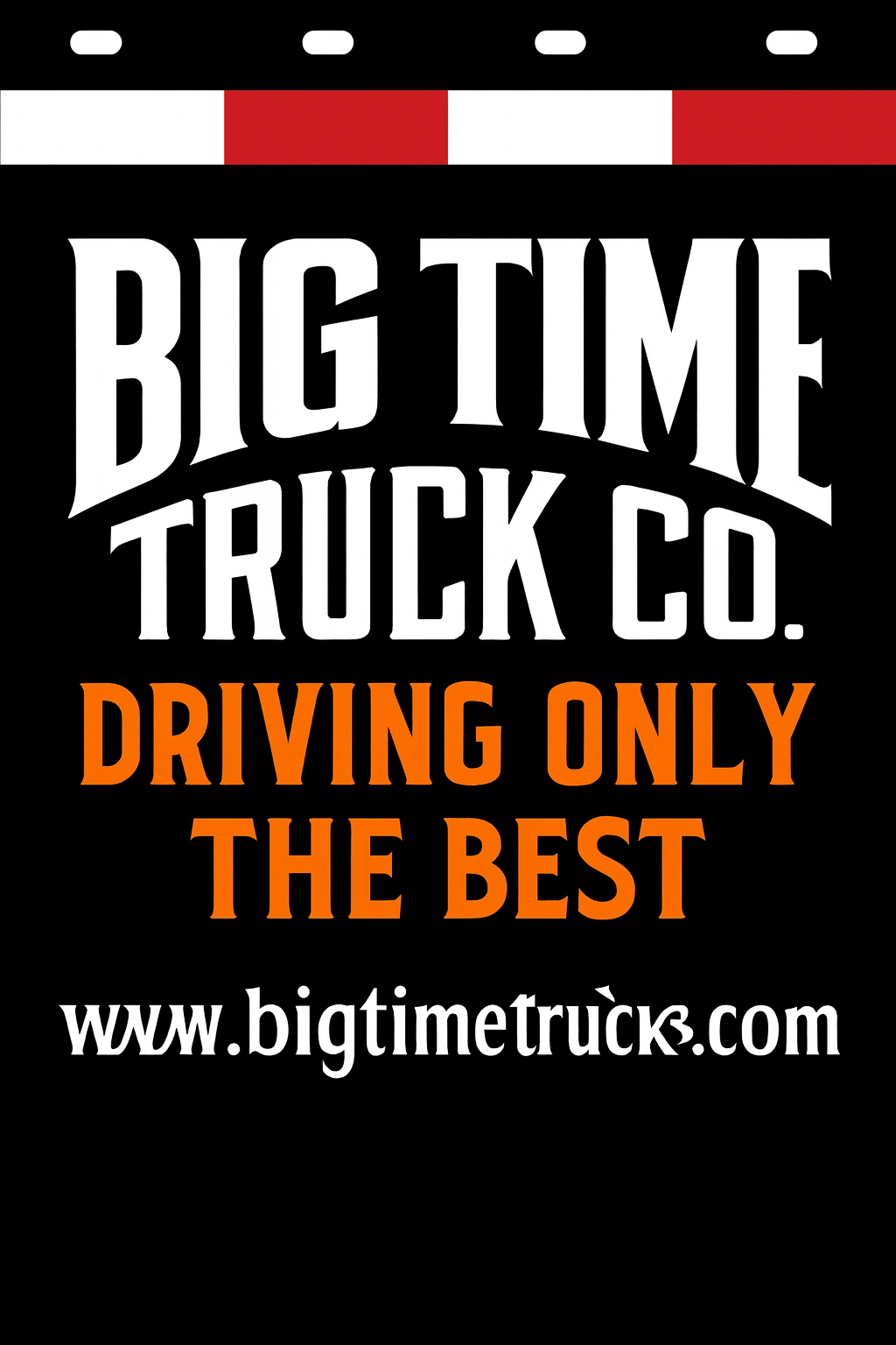 Custom Two-Color Semi-Truck, Work Truck, Box Truck Mud Flaps | Create Your Own Mud Flaps | Add Your Own Logo Or Text | Custom Mud Flap Template Designs | Mud Flaps For Compliance & Business Growth