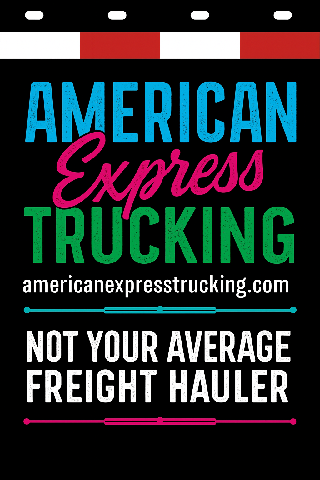 Custom Two-Color Semi-Truck, Work Truck, Box Truck Mud Flaps | Create Your Own Mud Flaps | Add Your Own Logo Or Text | Custom Mud Flap Template Designs | Mud Flaps For Compliance & Business Growth