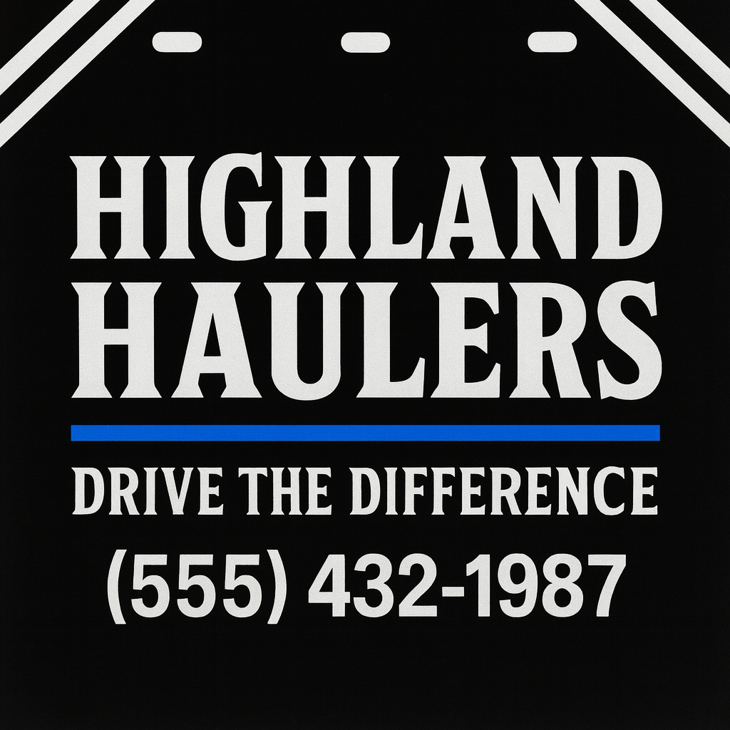 Custom Two-Color Semi-Truck, Work Truck, Box Truck Mud Flaps | Create Your Own Mud Flaps | Add Your Own Logo Or Text | Custom Mud Flap Template Designs | Mud Flaps For Compliance & Business Growth