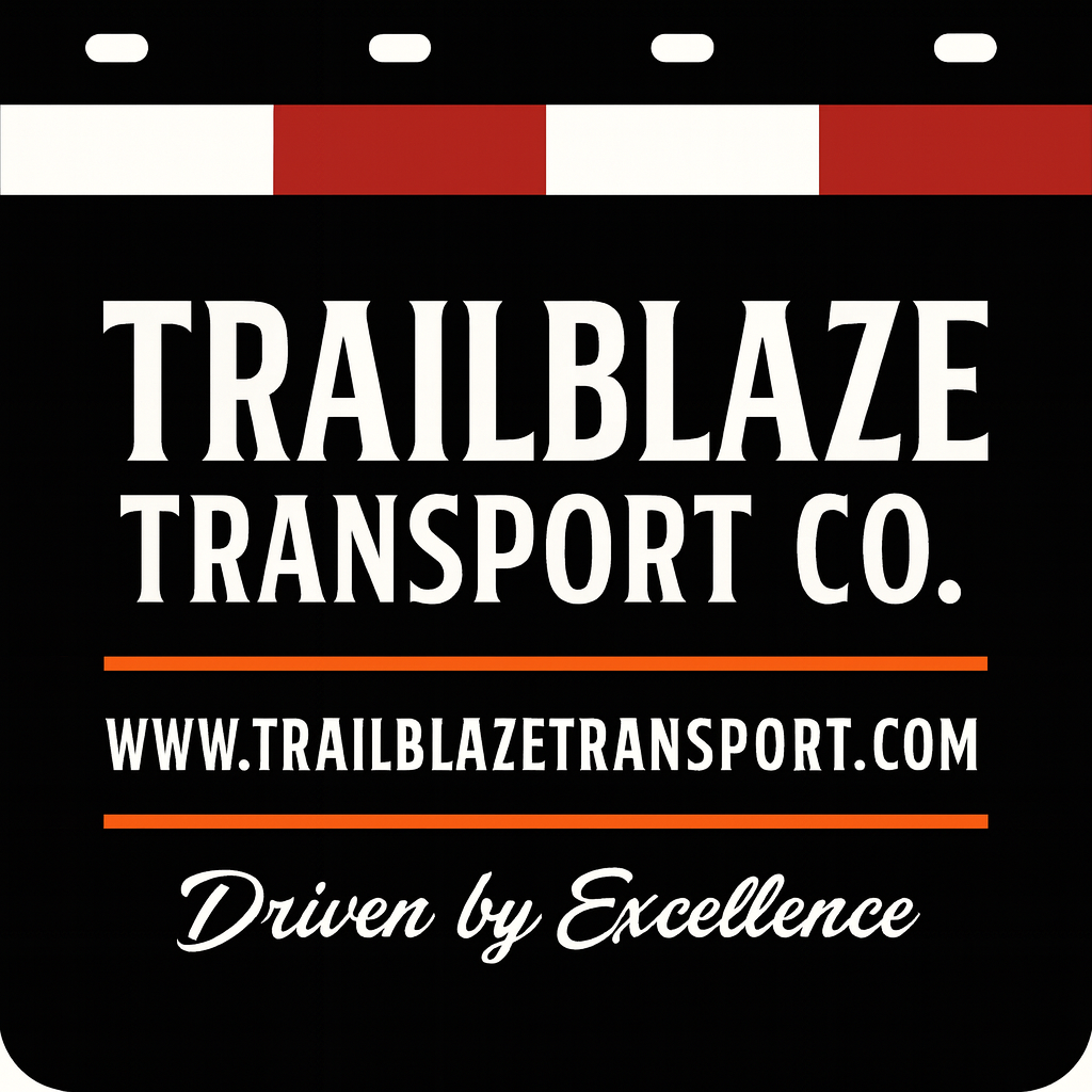 Custom Two-Color Semi-Truck, Work Truck, Box Truck Mud Flaps | Create Your Own Mud Flaps | Add Your Own Logo Or Text | Custom Mud Flap Template Designs | Mud Flaps For Compliance & Business Growth