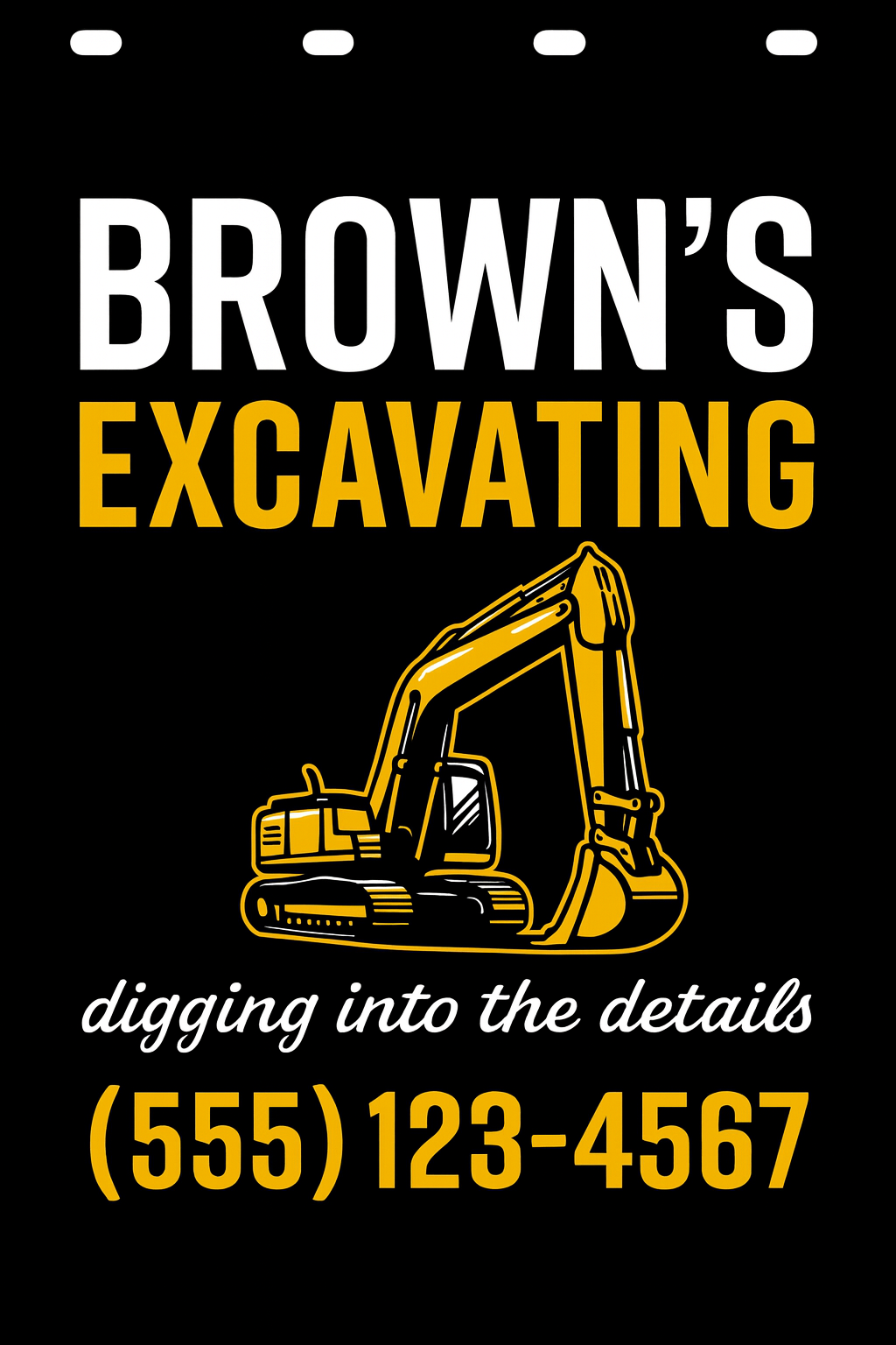 Custom Two-Color Semi-Truck, Work Truck, Box Truck Mud Flaps | Create Your Own Mud Flaps | Add Your Own Logo Or Text | Custom Mud Flap Template Designs | Mud Flaps For Compliance & Business Growth