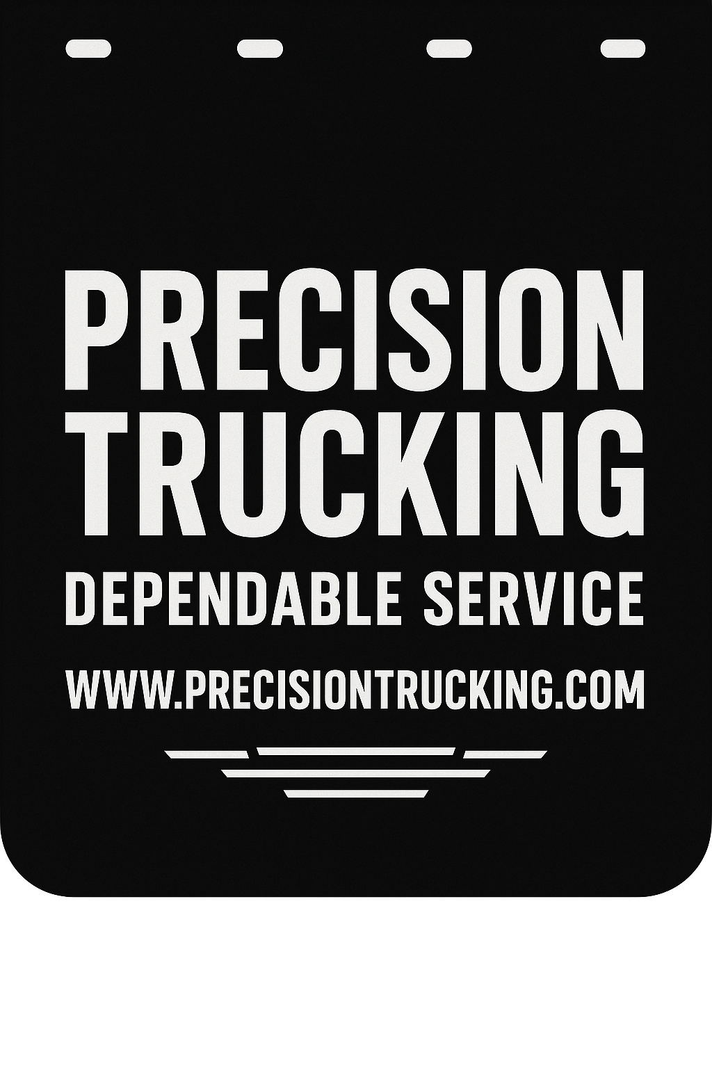 Custom Semi-Truck, Work Truck, Box Truck Mud Flap | Create Your Own Mud Flaps | Add Your Own Logo Or Text | Custom Mud Flap Template Designs v77