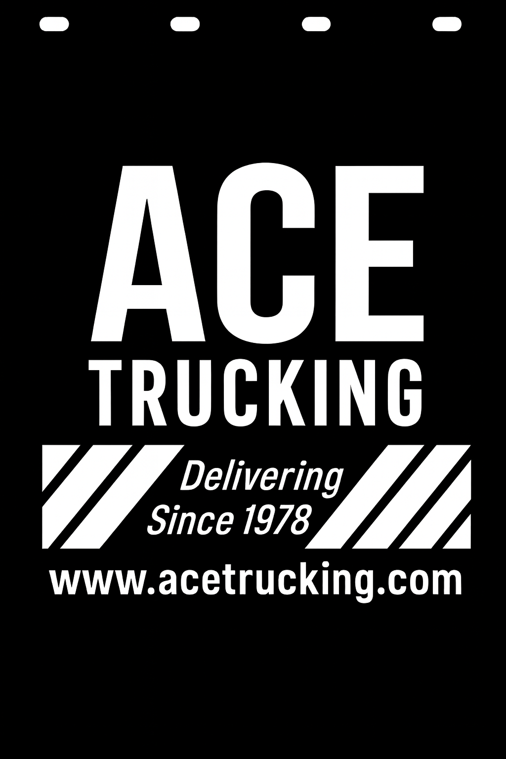 Custom Semi-Truck, Work Truck, Box Truck Mud Flap | Create Your Own Mud Flaps | Add Your Own Logo Or Text | Custom Mud Flap Template Designs v142
