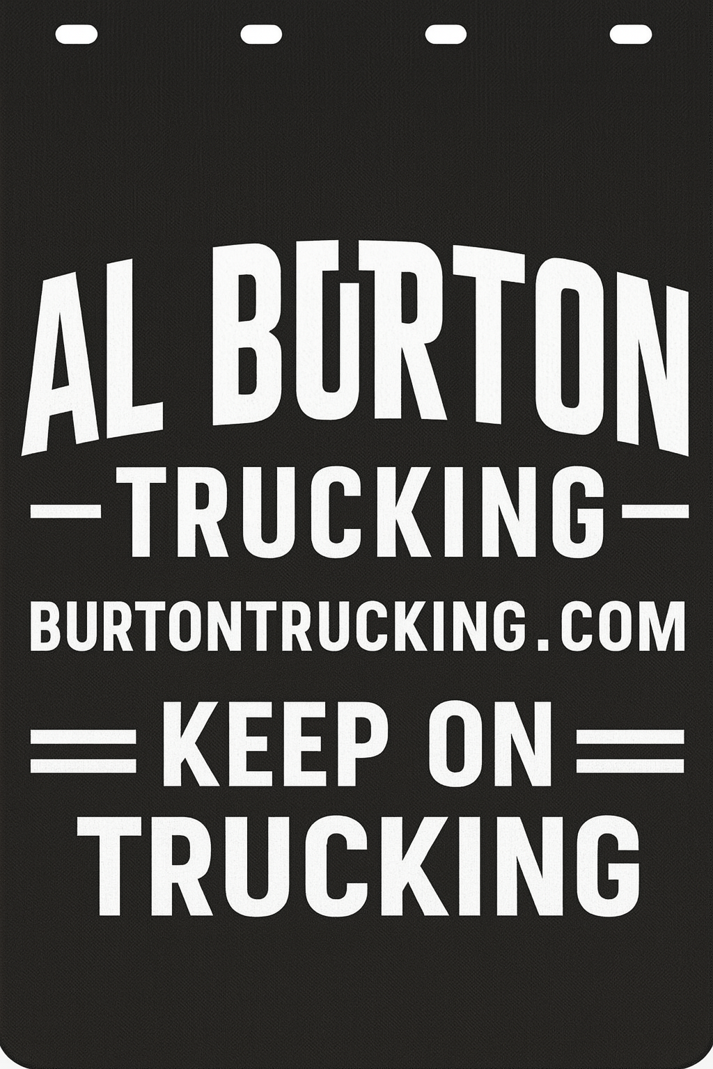 Custom Semi-Truck, Work Truck, Box Truck Mud Flap | Create Your Own Mud Flaps | Add Your Own Logo Or Text | Custom Mud Flap Template Designs v214