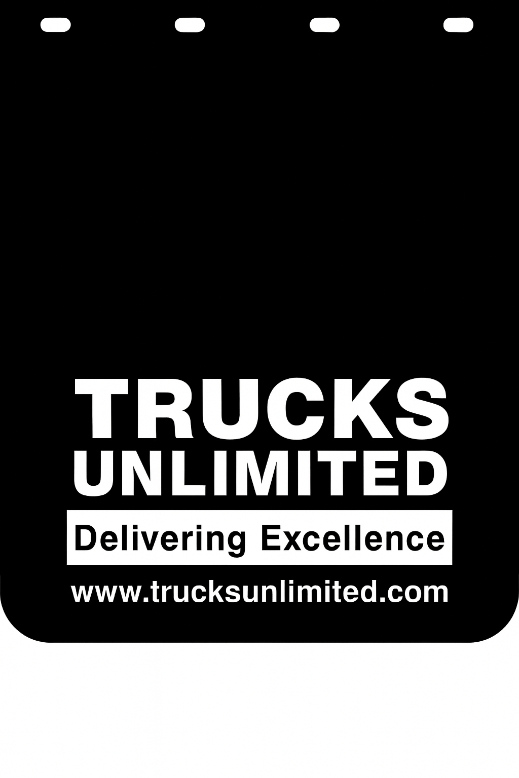 Custom Semi-Truck, Work Truck, Box Truck Mud Flap | Create Your Own Mud Flaps | Add Your Own Logo Or Text | Custom Mud Flap Template Designs v244