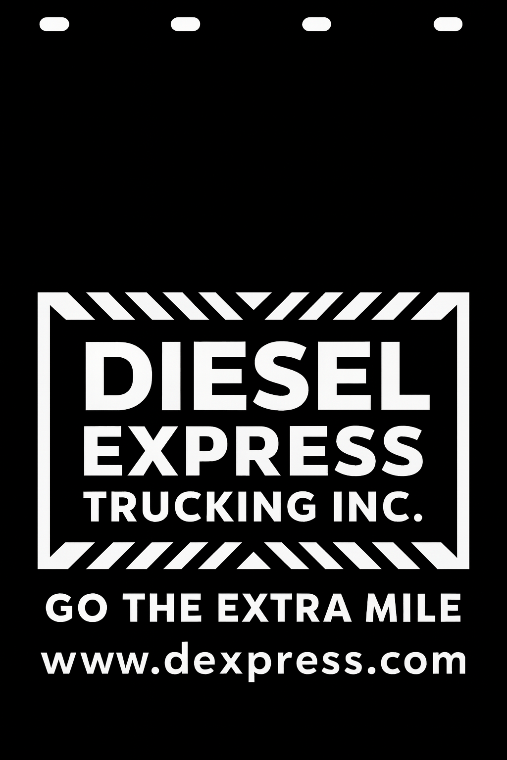 Custom Semi-Truck, Work Truck, Box Truck Mud Flap | Create Your Own Mud Flaps | Add Your Own Logo Or Text | Custom Mud Flap Template Designs v278