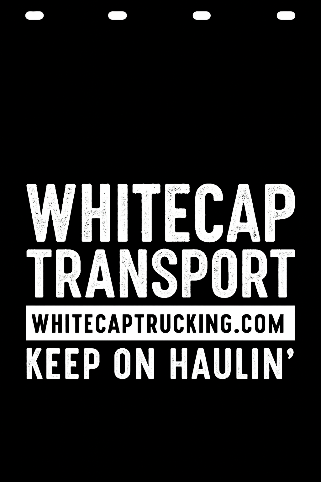 Custom Semi-Truck, Work Truck, Box Truck Mud Flap | Create Your Own Mud Flaps | Add Your Own Logo Or Text | Custom Mud Flap Template Designs v278