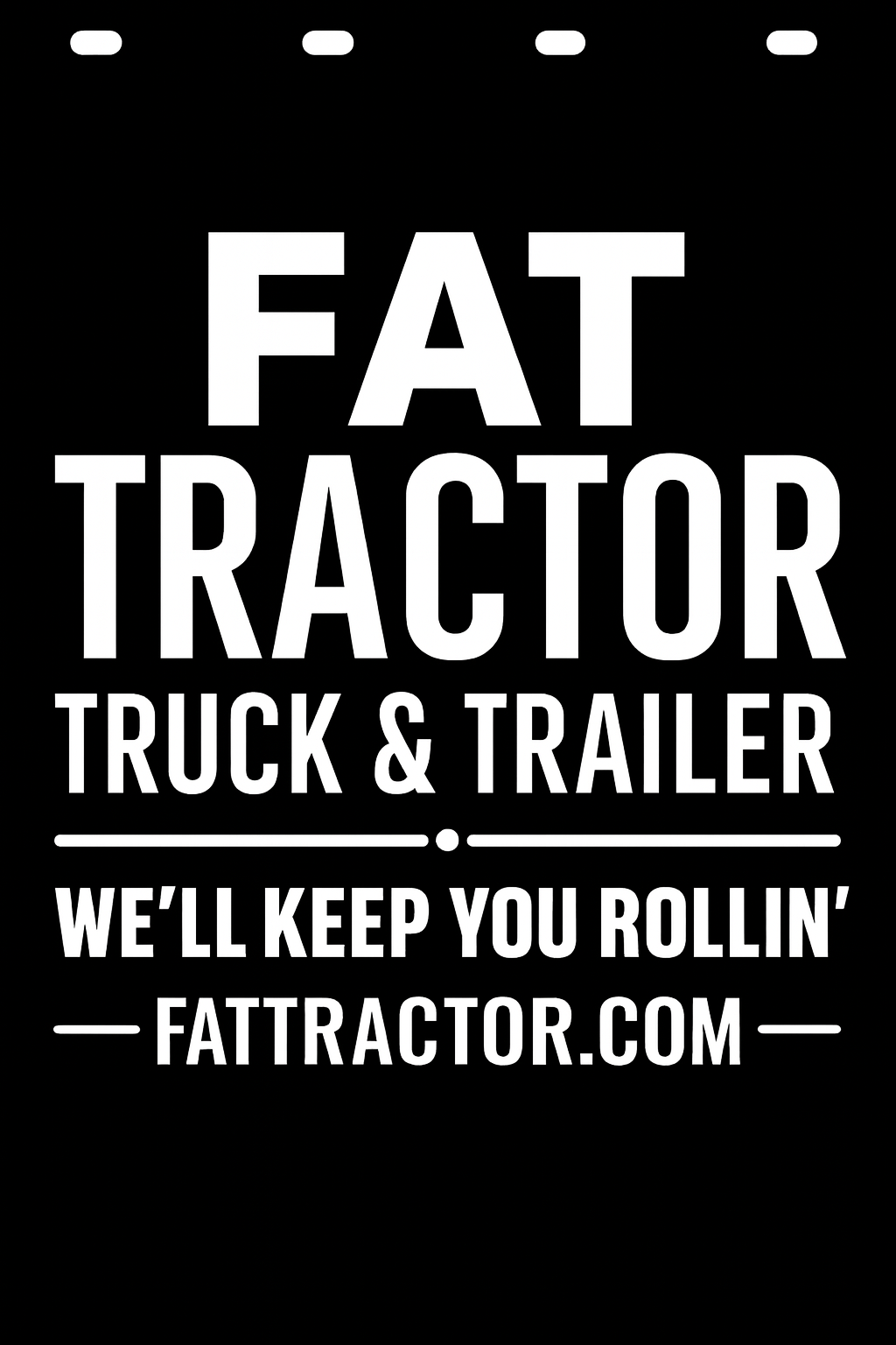 Custom Semi-Truck, Work Truck, Box Truck Mud Flap | Create Your Own Mud Flaps | Add Your Own Logo Or Text | Custom Mud Flap Template Designs v278