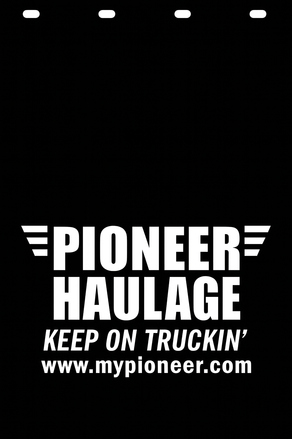 Custom Semi-Truck, Work Truck, Box Truck Mud Flap | Create Your Own Mud Flaps | Add Your Own Logo Or Text | Custom Mud Flap Template Designs v278
