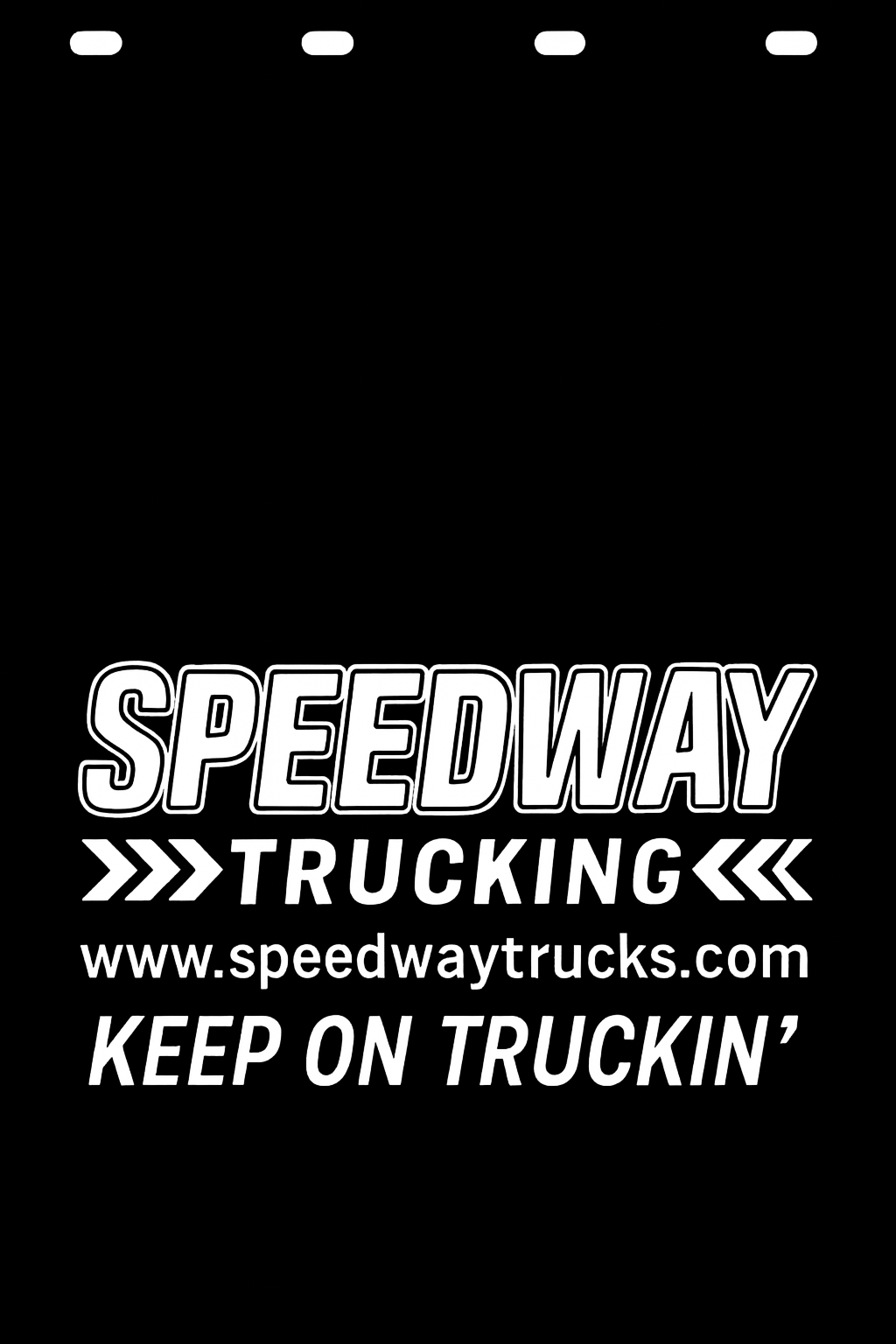 Custom Semi-Truck, Work Truck, Box Truck Mud Flap | Create Your Own Mud Flaps | Add Your Own Logo Or Text | Custom Mud Flap Template Designs v278