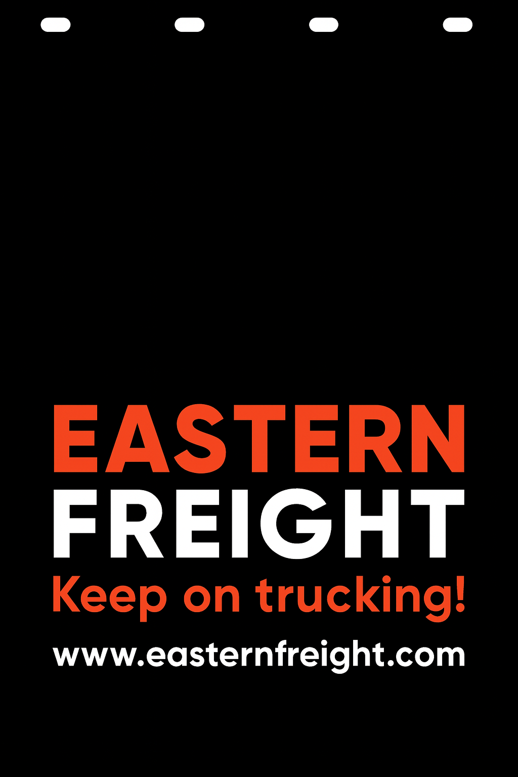 Custom Two-Color Semi-Truck, Work Truck, Box Truck Mud Flap | Create Your Own Mud Flaps | Add Your Own Logo Or Text | Custom Mud Flap Template Designs v278