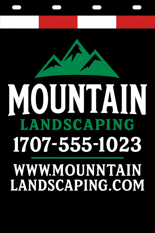 Custom Two-Color Semi-Truck, Work Truck, Box Truck Mud Flaps | Create Your Own Mud Flaps | Add Your Own Logo Or Text | Custom Mud Flap Template Designs | Mud Flaps For Compliance & Business Growth