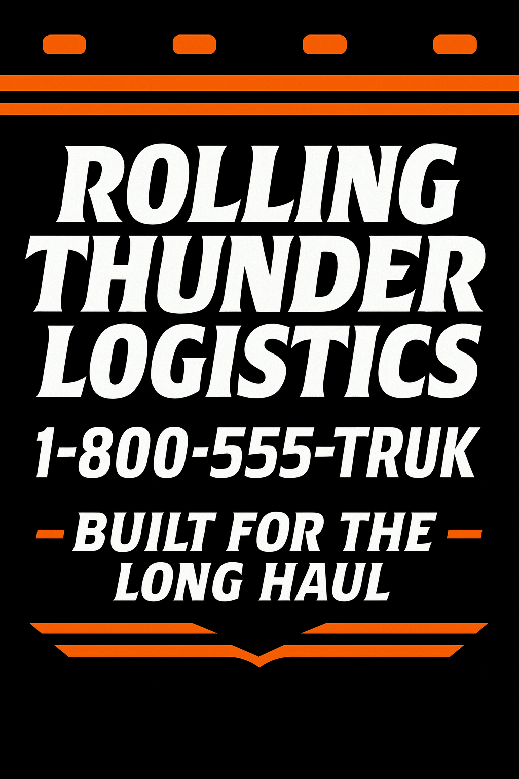 Custom Two-Color Semi-Truck, Work Truck, Box Truck Mud Flaps | Create Your Own Mud Flaps | Add Your Own Logo Or Text | Custom Mud Flap Template Designs | Mud Flaps For Compliance & Business Growth