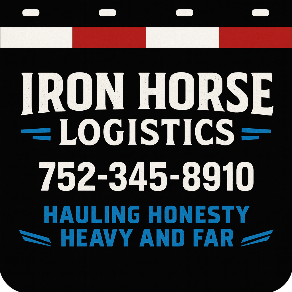 Custom Two-Color Semi-Truck, Work Truck, Box Truck Mud Flaps | Create Your Own Mud Flaps | Add Your Own Logo Or Text | Custom Mud Flap Template Designs | Mud Flaps For Compliance & Business Growth