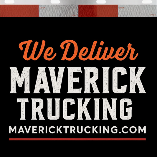 Custom Two-Color Semi-Truck, Work Truck, Box Truck Mud Flaps | Create Your Own Mud Flaps | Add Your Own Logo Or Text | Custom Mud Flap Template Designs | Mud Flaps For Compliance & Business Growth