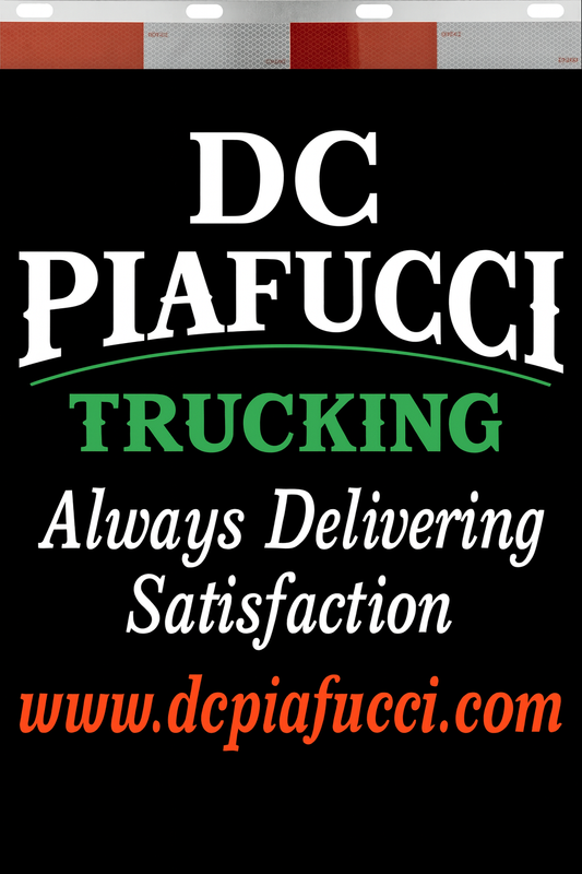 Custom Two-Color Semi-Truck, Work Truck, Box Truck Mud Flaps | Create Your Own Mud Flaps | Add Your Own Logo Or Text | Custom Mud Flap Template Designs | Mud Flaps For Compliance & Business Growth