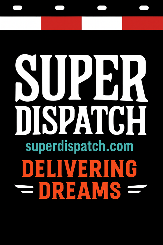 Custom Two-Color Semi-Truck, Work Truck, Box Truck Mud Flaps | Create Your Own Mud Flaps | Add Your Own Logo Or Text | Custom Mud Flap Template Designs | Mud Flaps For Compliance & Business Growth
