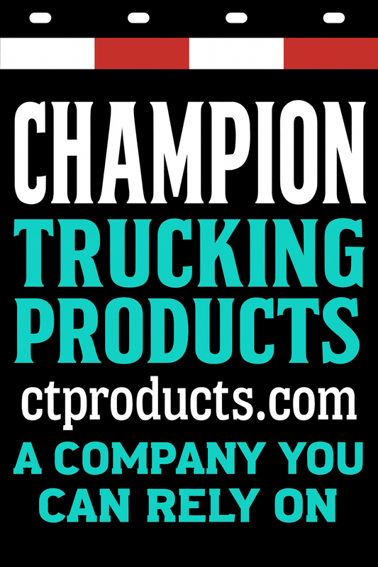 Custom Two-Color Semi-Truck, Work Truck, Box Truck Mud Flaps | Create Your Own Mud Flaps | Add Your Own Logo Or Text | Custom Mud Flap Template Designs | Mud Flaps For Compliance & Business Growth