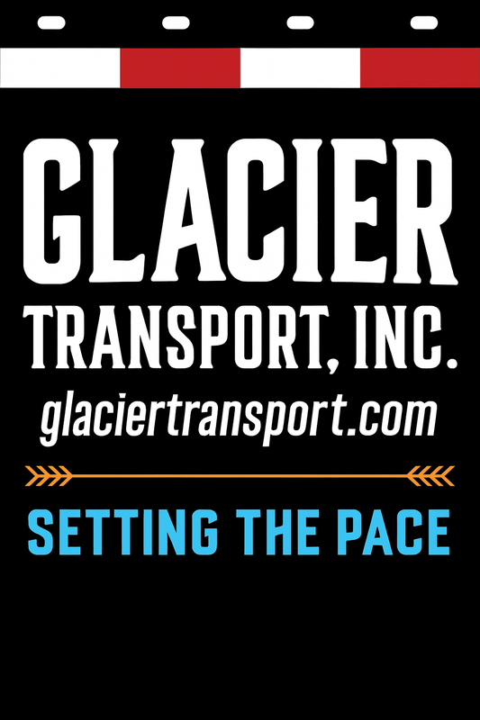 Custom Two-Color Semi-Truck, Work Truck, Box Truck Mud Flaps | Create Your Own Mud Flaps | Add Your Own Logo Or Text | Custom Mud Flap Template Designs | Mud Flaps For Compliance & Business Growth
