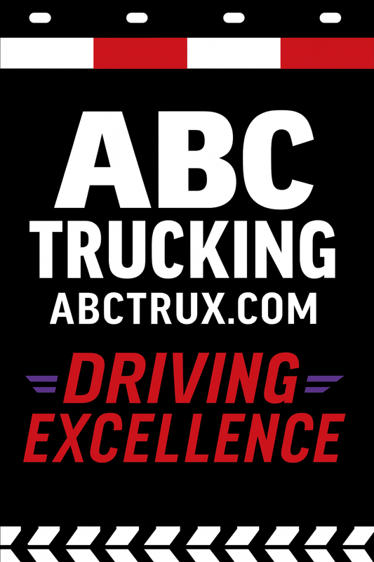 Custom Two-Color Semi-Truck, Work Truck, Box Truck Mud Flaps | Create Your Own Mud Flaps | Add Your Own Logo Or Text | Custom Mud Flap Template Designs | Mud Flaps For Compliance & Business Growth
