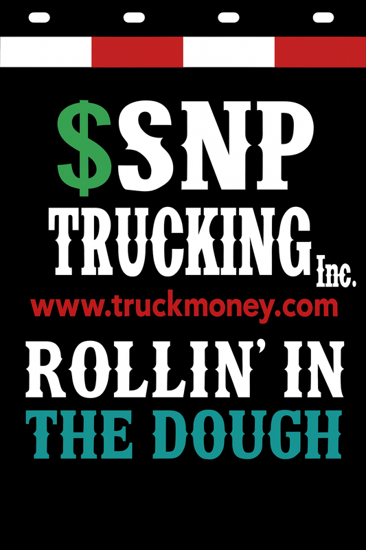 Custom Two-Color Semi-Truck, Work Truck, Box Truck Mud Flaps | Create Your Own Mud Flaps | Add Your Own Logo Or Text | Custom Mud Flap Template Designs | Mud Flaps For Compliance & Business Growth