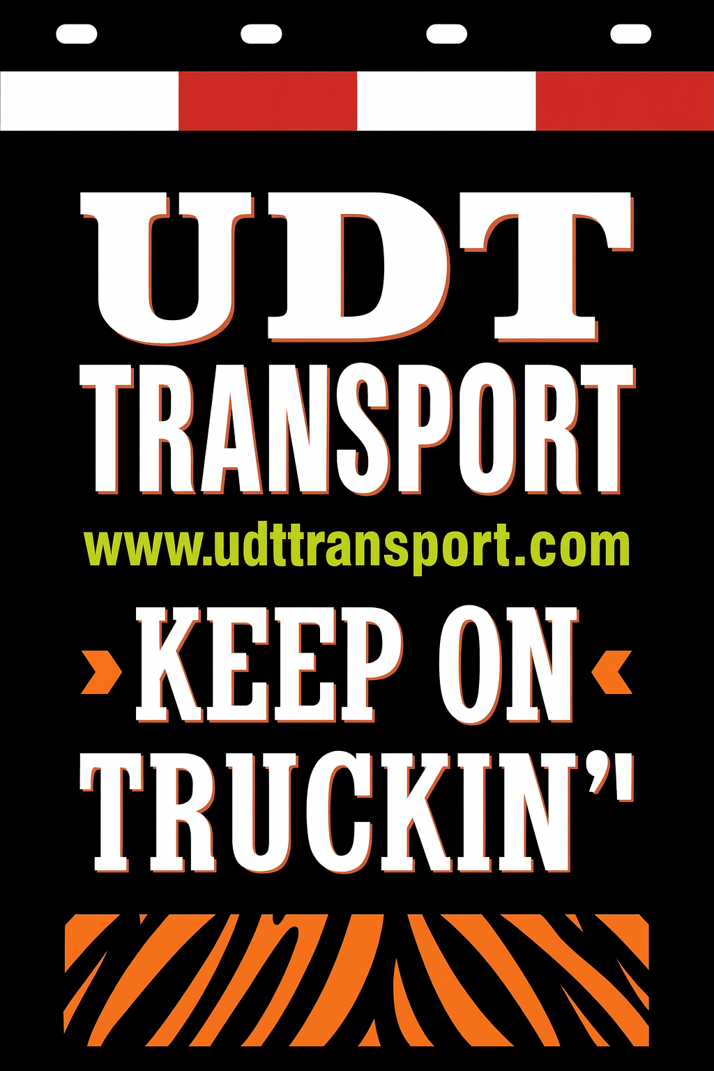 Custom Two-Color Semi-Truck, Work Truck, Box Truck Mud Flaps | Create Your Own Mud Flaps | Add Your Own Logo Or Text | Custom Mud Flap Template Designs | Mud Flaps For Compliance & Business Growth