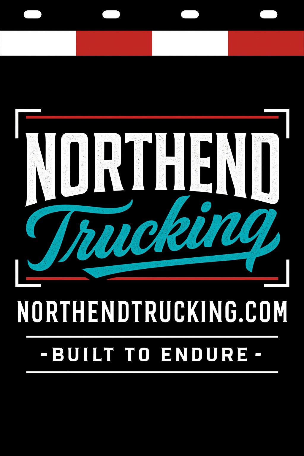 Custom Two-Color Semi-Truck, Work Truck, Box Truck Mud Flaps | Create Your Own Mud Flaps | Add Your Own Logo Or Text | Custom Mud Flap Template Designs | Mud Flaps For Compliance & Business Growth