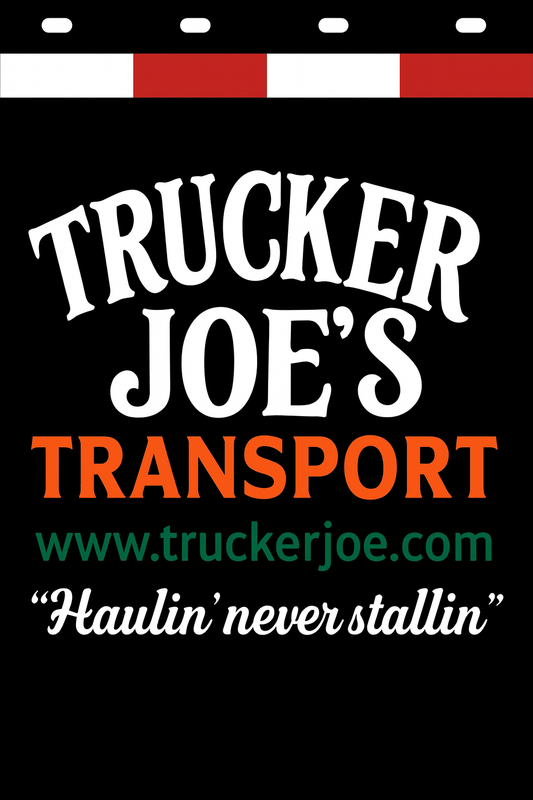 Custom Two-Color Semi-Truck, Work Truck, Box Truck Mud Flaps | Create Your Own Mud Flaps | Add Your Own Logo Or Text | Custom Mud Flap Template Designs | Mud Flaps For Compliance & Business Growth
