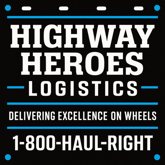 Custom Two-Color Semi-Truck, Work Truck, Box Truck Mud Flaps | Create Your Own Mud Flaps | Add Your Own Logo Or Text | Custom Mud Flap Template Designs | Mud Flaps For Compliance & Business Growth