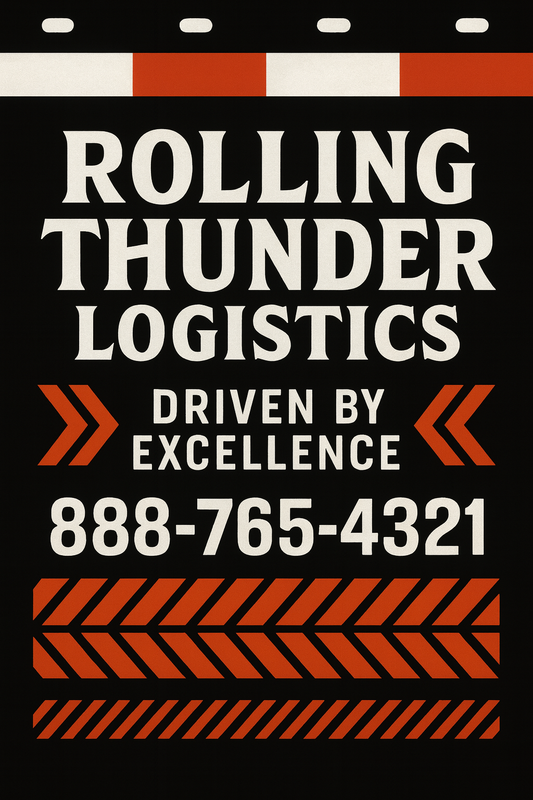 Custom Two-Color Semi-Truck, Work Truck, Box Truck Mud Flaps | Create Your Own Mud Flaps | Add Your Own Logo Or Text | Custom Mud Flap Template Designs | Mud Flaps For Compliance & Business Growth