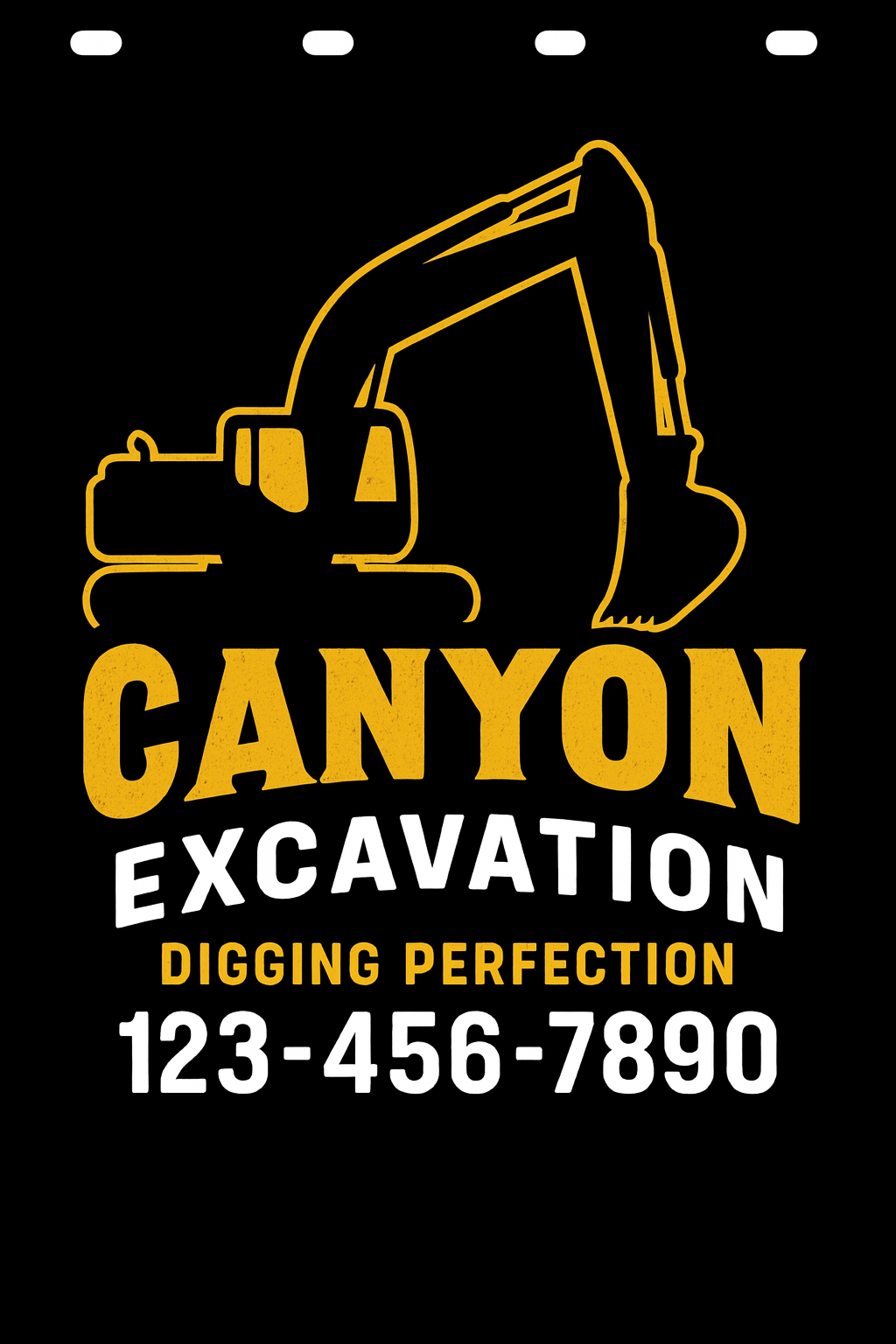 Custom Two-Color Semi-Truck, Work Truck, Box Truck Mud Flaps | Create Your Own Mud Flaps | Add Your Own Logo Or Text | Custom Mud Flap Template Designs | Mud Flaps For Compliance & Business Growth