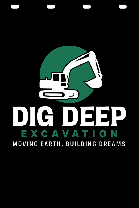 Custom Two-Color Semi-Truck, Work Truck, Box Truck Mud Flaps | Create Your Own Mud Flaps | Add Your Own Logo Or Text | Custom Mud Flap Template Designs | Mud Flaps For Compliance & Business Growth