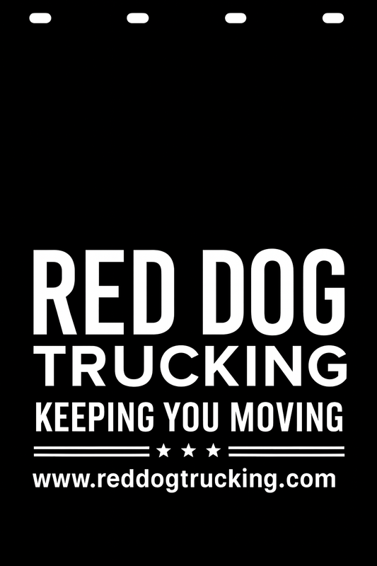 Custom Semi-Truck, Work Truck, Box Truck Mud Flap | Create Your Own Mud Flaps | Add Your Own Logo Or Text | Custom Mud Flap Template Designs v30