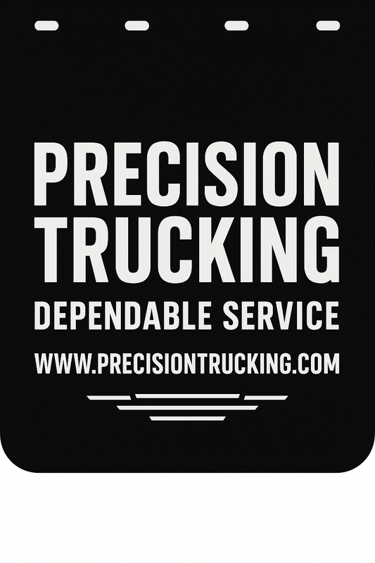 Custom Semi-Truck, Work Truck, Box Truck Mud Flap | Create Your Own Mud Flaps | Add Your Own Logo Or Text | Custom Mud Flap Template Designs v77