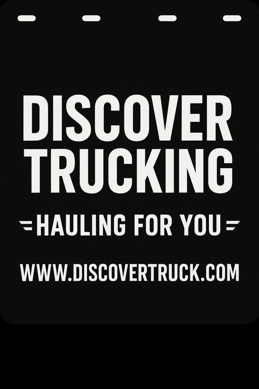 Custom Semi-Truck, Work Truck, Box Truck Mud Flap | Create Your Own Mud Flaps | Add Your Own Logo Or Text | Custom Mud Flap Template Designs v72