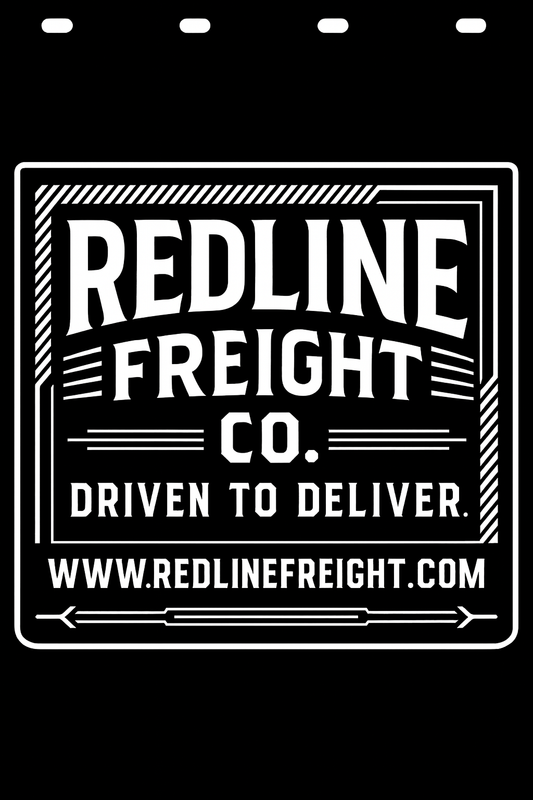 Custom Semi-Truck, Work Truck, Box Truck Mud Flap | Create Your Own Mud Flaps | Add Your Own Logo Or Text | Custom Mud Flap Template Designs v47