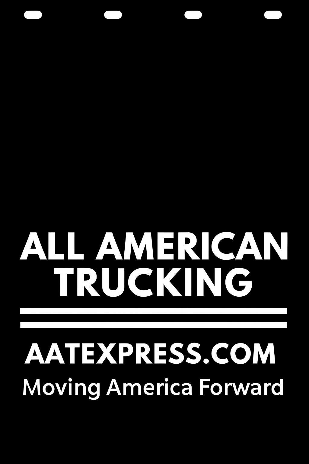 Custom Semi-Truck, Work Truck, Box Truck Mud Flap | Create Your Own Mud Flaps | Add Your Own Logo Or Text | Custom Mud Flap Template Designs v129