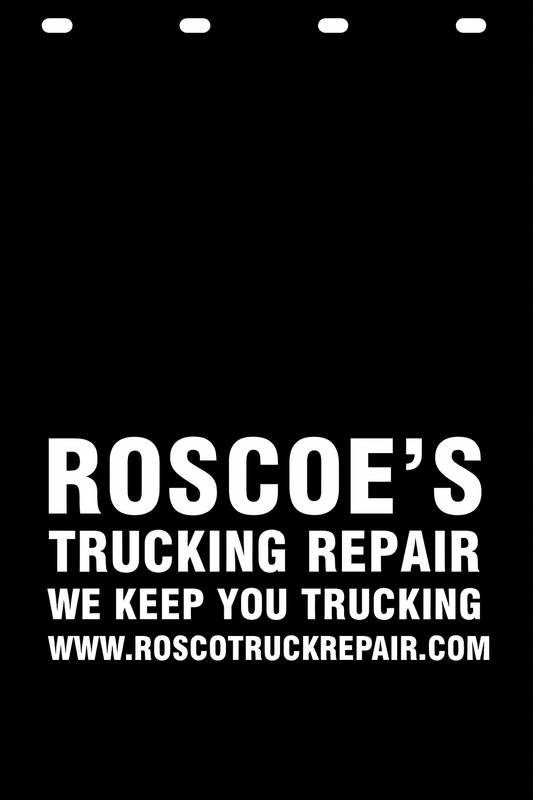 Custom Semi-Truck, Work Truck, Box Truck Mud Flap | Create Your Own Mud Flaps | Add Your Own Logo Or Text | Custom Mud Flap Template Designs v145
