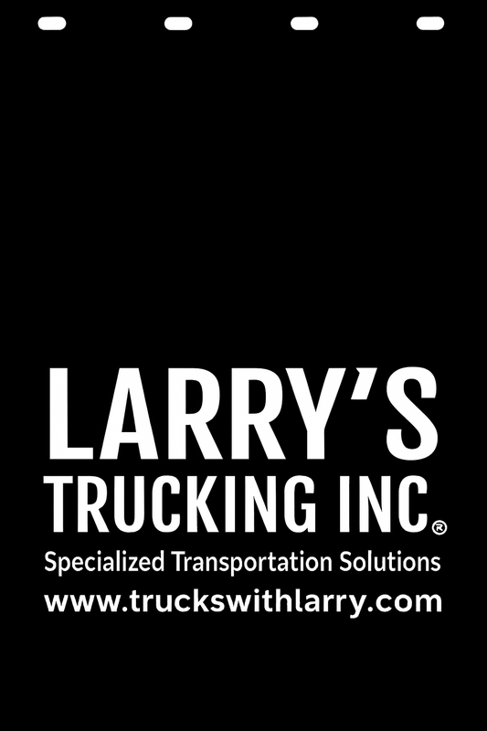 Custom Semi-Truck, Work Truck, Box Truck Mud Flap | Create Your Own Mud Flaps | Add Your Own Logo Or Text | Custom Mud Flap Template Designs v158