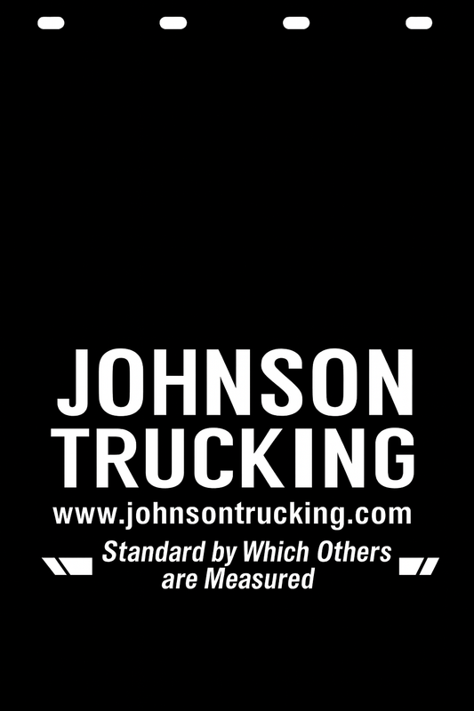 Custom Semi-Truck, Work Truck, Box Truck Mud Flap | Create Your Own Mud Flaps | Add Your Own Logo Or Text | Custom Mud Flap Template Designs v167