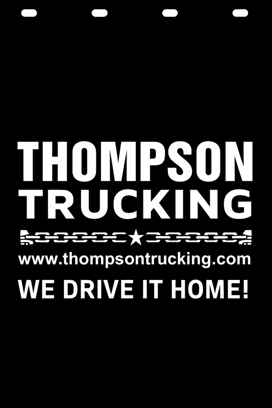 Custom Semi-Truck, Work Truck, Box Truck Mud Flap | Create Your Own Mud Flaps | Add Your Own Logo Or Text | Custom Mud Flap Template Designs v187