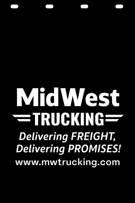 Custom Semi-Truck, Work Truck, Box Truck Mud Flap | Create Your Own Mud Flaps | Add Your Own Logo Or Text | Custom Mud Flap Template Designs v202
