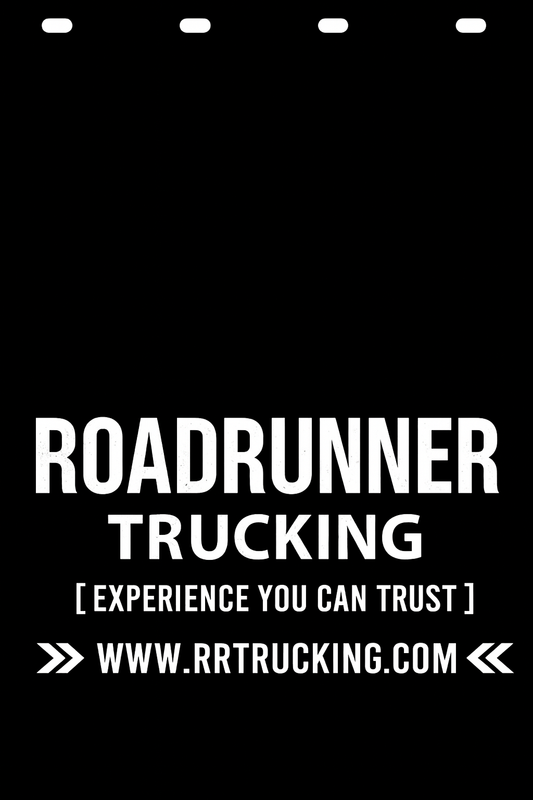 Custom Semi-Truck, Work Truck, Box Truck Mud Flap | Create Your Own Mud Flaps | Add Your Own Logo Or Text | Custom Mud Flap Template Designs v207