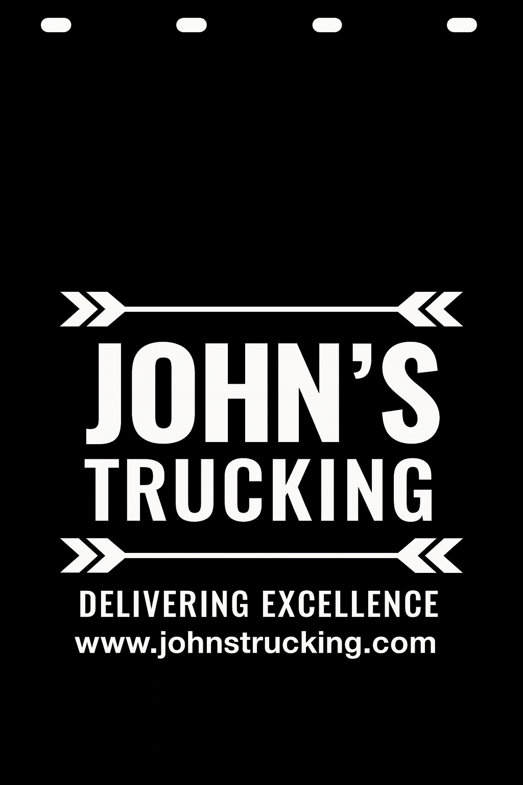 Custom Semi-Truck, Work Truck, Box Truck Mud Flap | Create Your Own Mud Flaps | Add Your Own Logo Or Text | Custom Mud Flap Template Designs v210