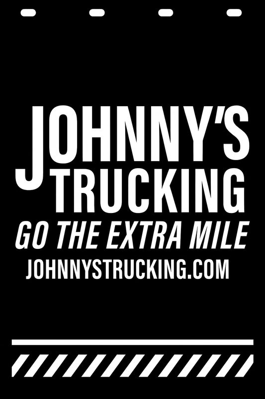 Custom Semi-Truck, Work Truck, Box Truck Mud Flap | Create Your Own Mud Flaps | Add Your Own Logo Or Text | Custom Mud Flap Template Designs v216