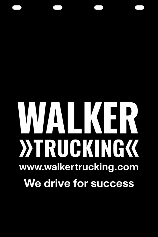 Custom Semi-Truck, Work Truck, Box Truck Mud Flap | Create Your Own Mud Flaps | Add Your Own Logo Or Text | Custom Mud Flap Template Designs v222