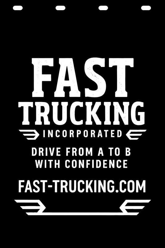 Custom Semi-Truck, Work Truck, Box Truck Mud Flap | Create Your Own Mud Flaps | Add Your Own Logo Or Text | Custom Mud Flap Template Designs v227