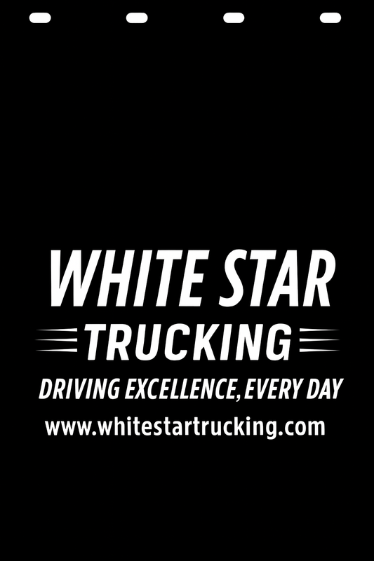 Custom Semi-Truck, Work Truck, Box Truck Mud Flap | Create Your Own Mud Flaps | Add Your Own Logo Or Text | Custom Mud Flap Template Designs v232