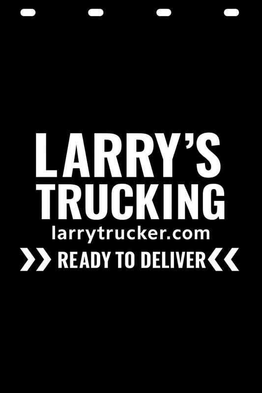 Custom Semi-Truck, Work Truck, Box Truck Mud Flap | Create Your Own Mud Flaps | Add Your Own Logo Or Text | Custom Mud Flap Template Designs v237