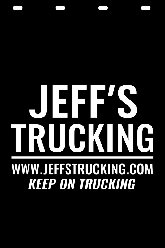 Custom Semi-Truck, Work Truck, Box Truck Mud Flap | Create Your Own Mud Flaps | Add Your Own Logo Or Text | Custom Mud Flap Template Designs v260
